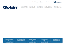 Tablet Screenshot of golanprotege.com